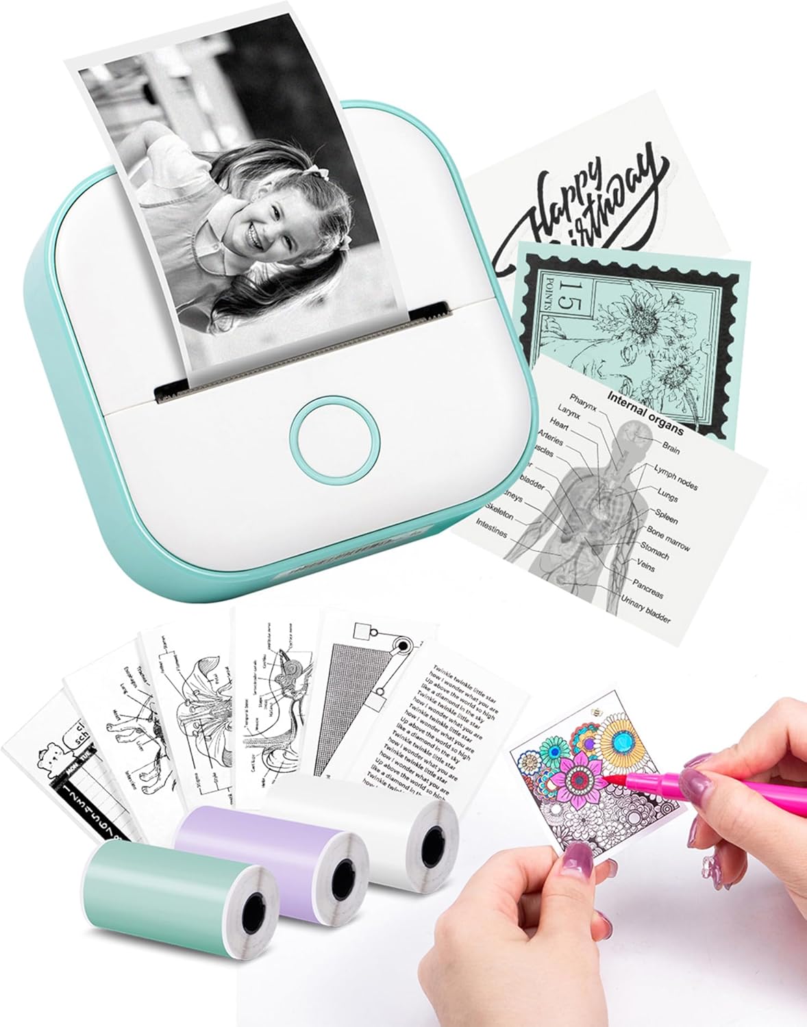 Inkless Pocket Printer